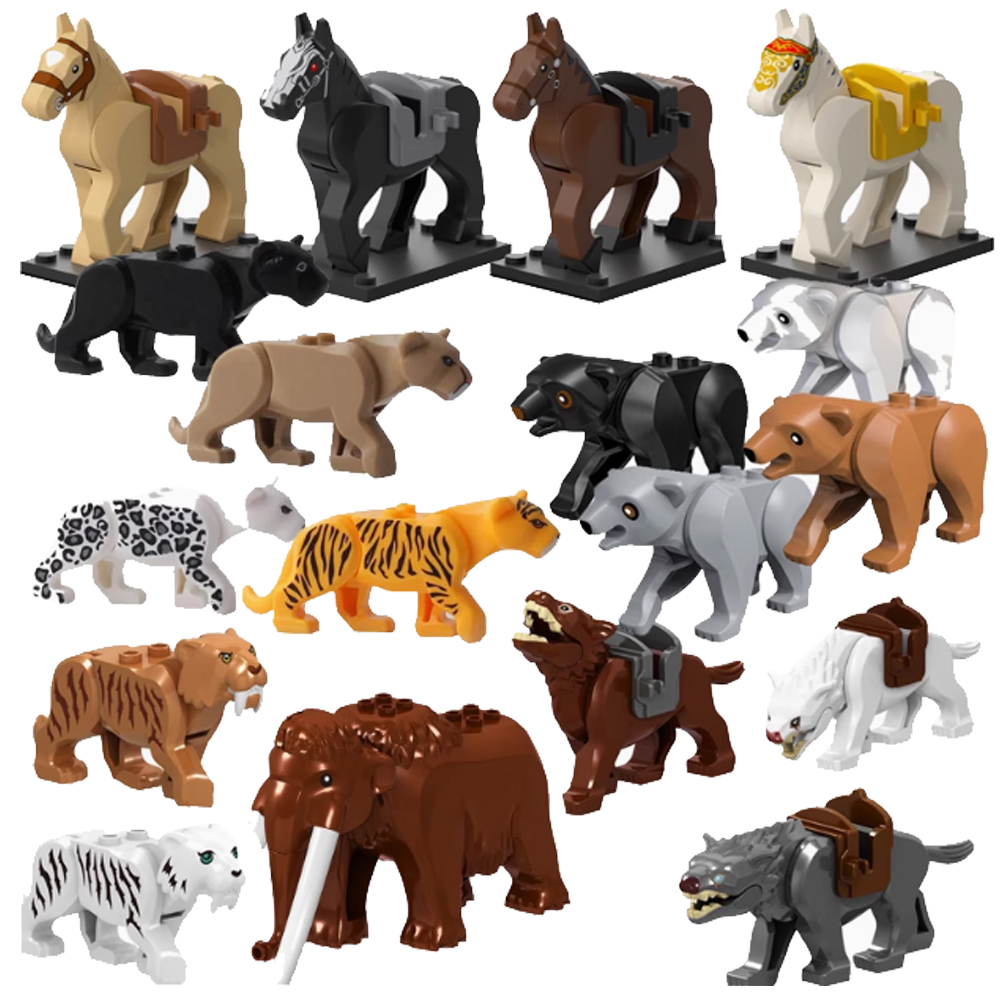 Lego Set City - MOC Città Animali Building Blocks Capra