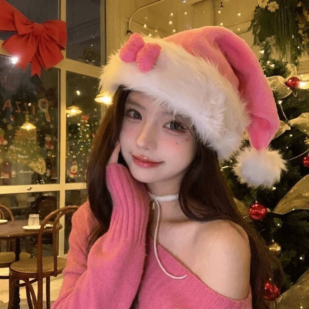 Cappello di Babbo Natale Rosa  - Santa Hat Plush recensione e prezzo
