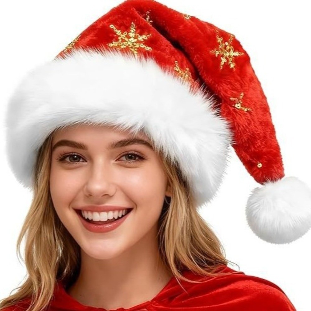 Cappello di Babbo Natale Rosa  - Santa Hat Plush recensione e prezzo